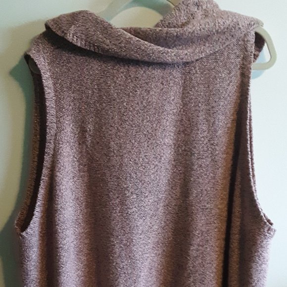 Catherine's 4X Sleevelss Cowl Neck Plus Size Sweater - Picture 2 of 13